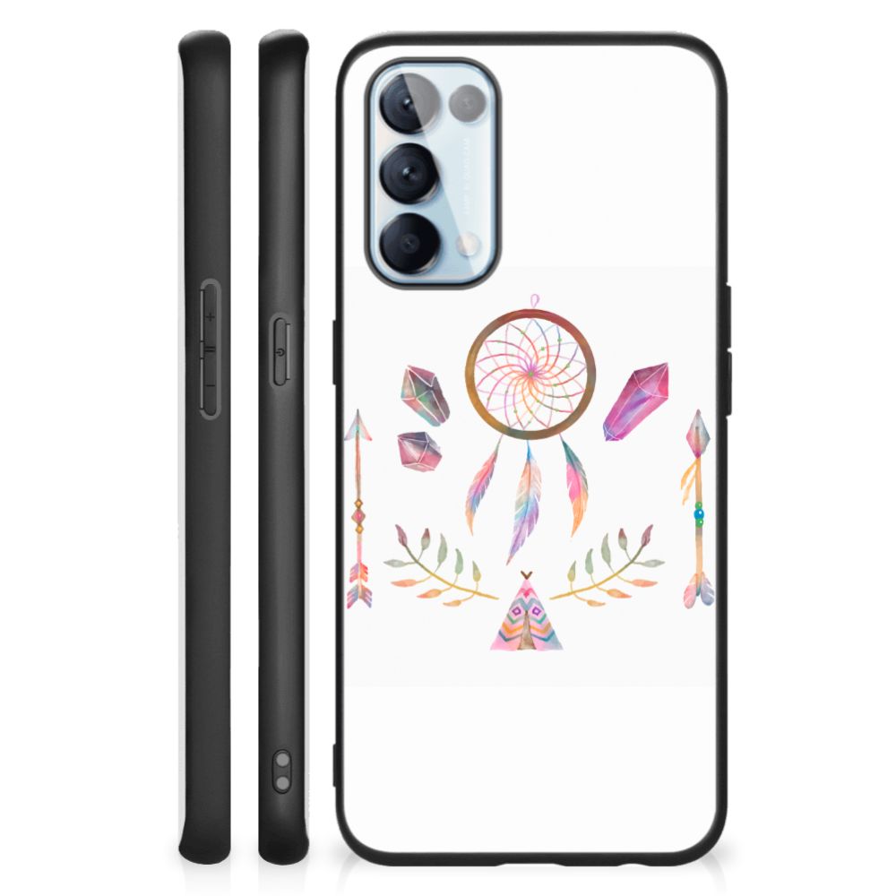 OPPO Reno5 5G | Find X3 Lite Hoesje Boho Dreamcatcher