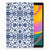 Samsung Galaxy Tab A 10.1 (2019) Siliconen Hoesje Flower Blue