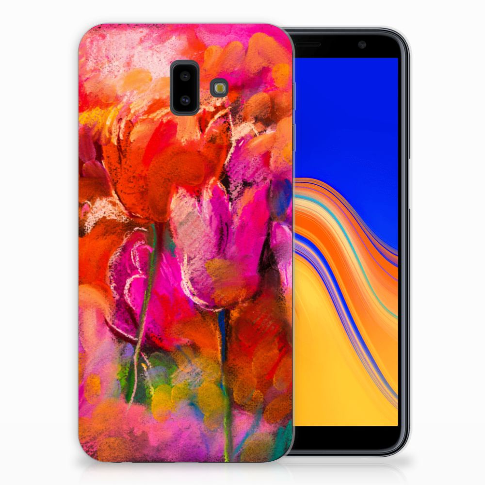 Hoesje maken Samsung Galaxy J6 Plus (2018) Tulips