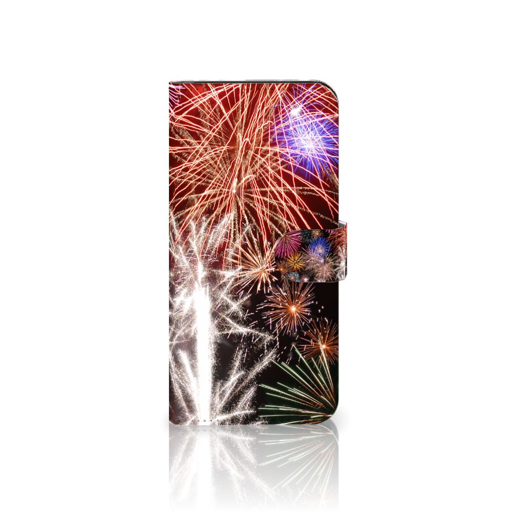 OnePlus Nord CE 2 Lite Wallet Case met Pasjes Vuurwerk