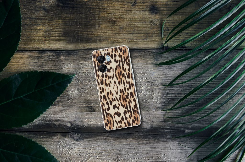 OPPO A77 | A57 5G TPU Hoesje Leopard