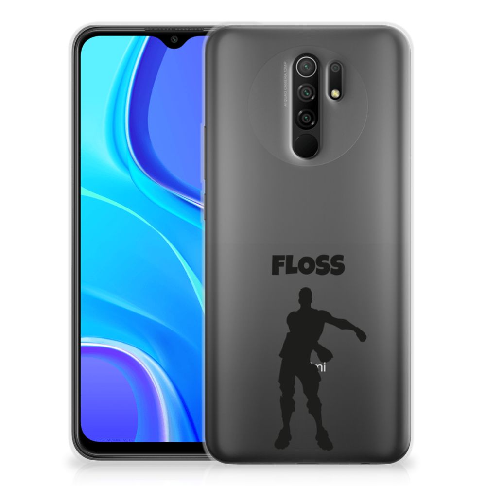 Xiaomi Redmi 9 Telefoonhoesje met Naam Floss