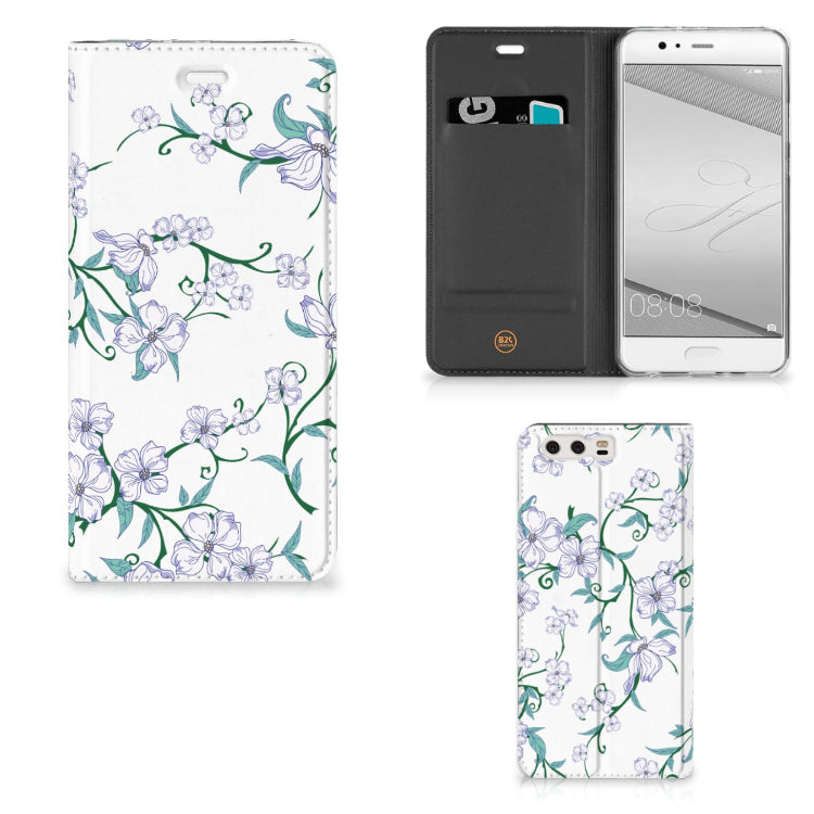 Huawei P10 Plus Uniek Smart Cover Blossom White