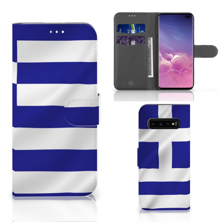 Samsung Galaxy S10 Plus Bookstyle Case Griekenland