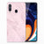 Samsung Galaxy A60 TPU Siliconen Hoesje Marble Pink - Origineel Cadeau Vriendin