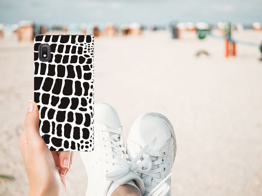 Samsung Galaxy A10 Hoesje maken Slangenprint