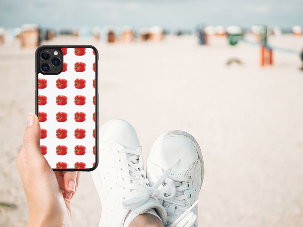 Apple iPhone 11 Pro Max Silicone Case Paprika Red B2C Telecom
