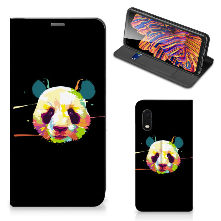 Samsung Xcover Pro Magnet Case Panda Color