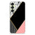Samsung Galaxy A35 TPU Hoesje Zwart Roze Vormen