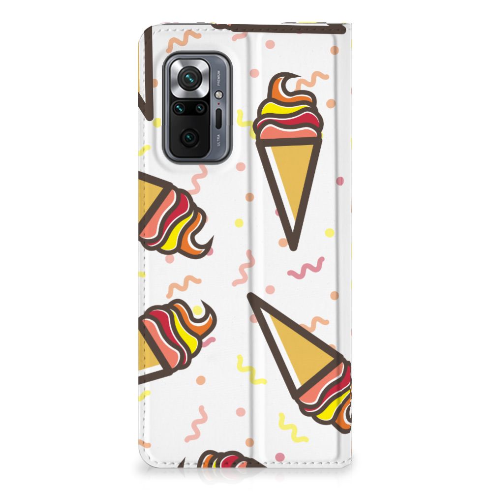 Xiaomi Redmi Note 10 Pro Flip Style Cover Icecream - B2C Telecom