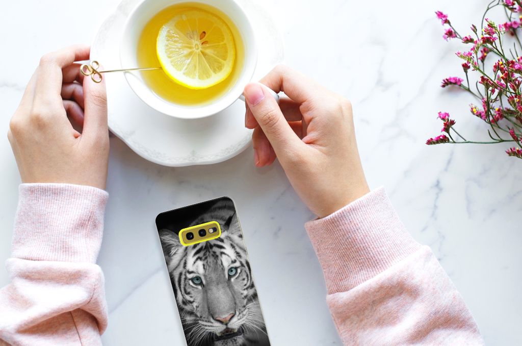 Samsung Galaxy S10e TPU Hoesje Tijger