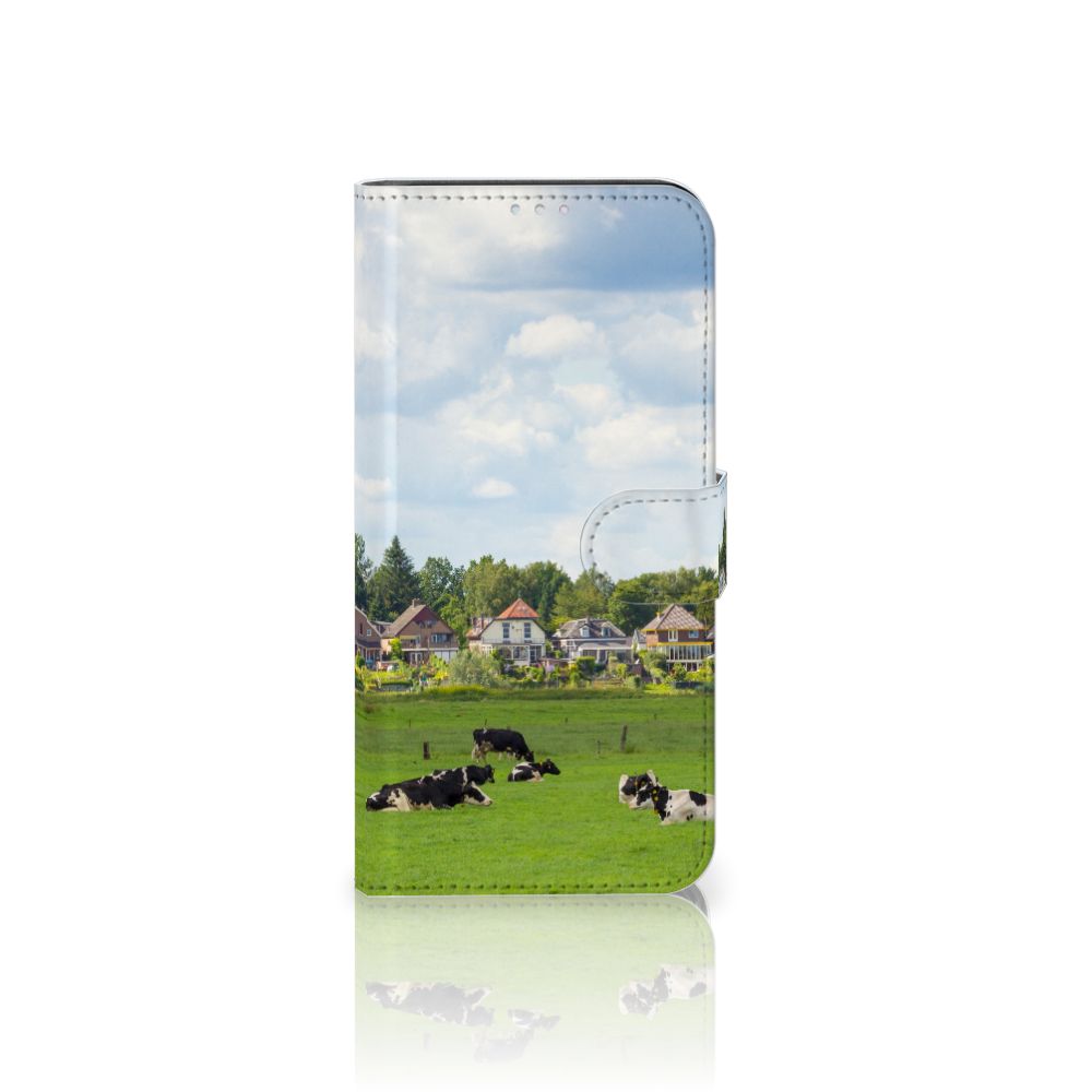 Motorola G8 Power Telefoonhoesje met Pasjes Koeien