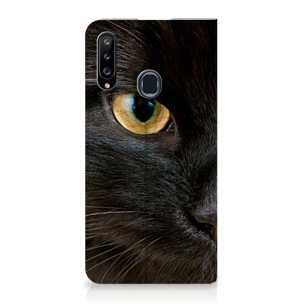 Samsung Galaxy A20s Hoesje maken Zwarte Kat - B2C Telecom