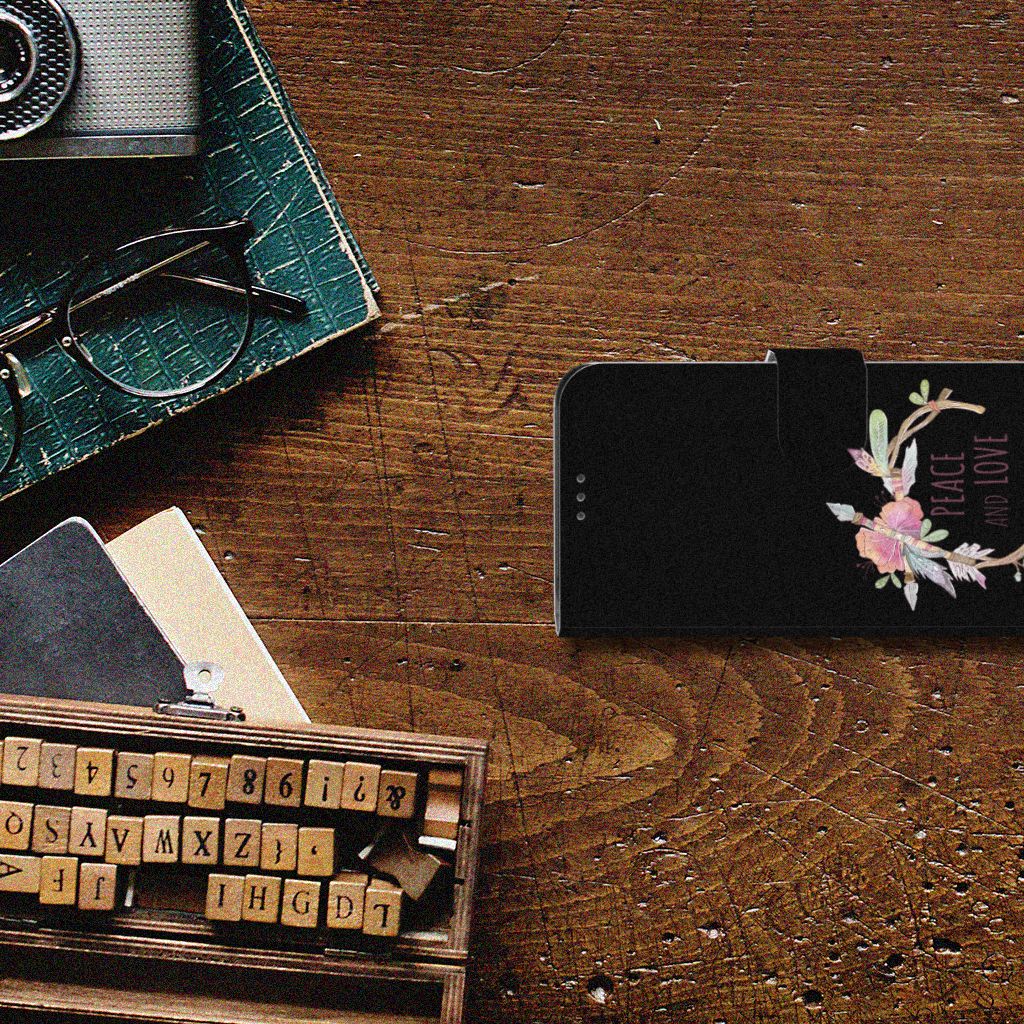 Samsung Galaxy Xcover 5 Leuk Hoesje Boho Text