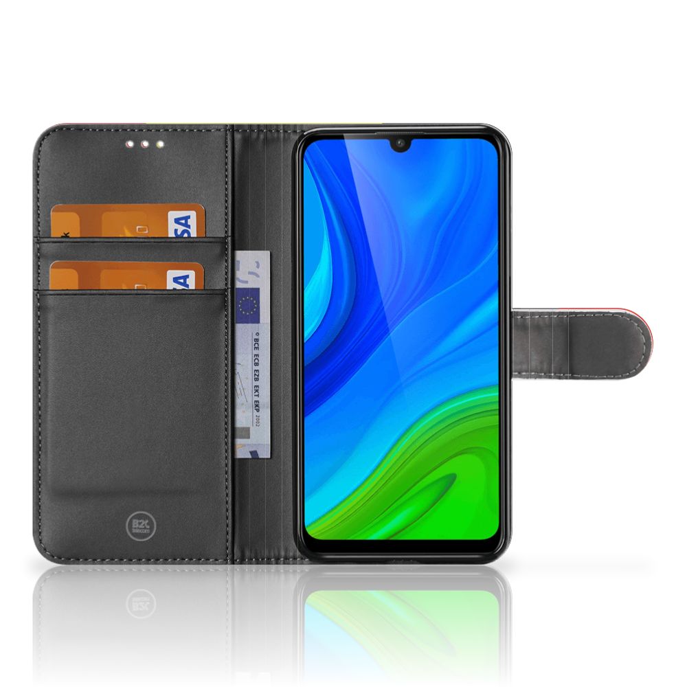 Huawei P Smart 2020 Bookstyle Case Belgische Vlag