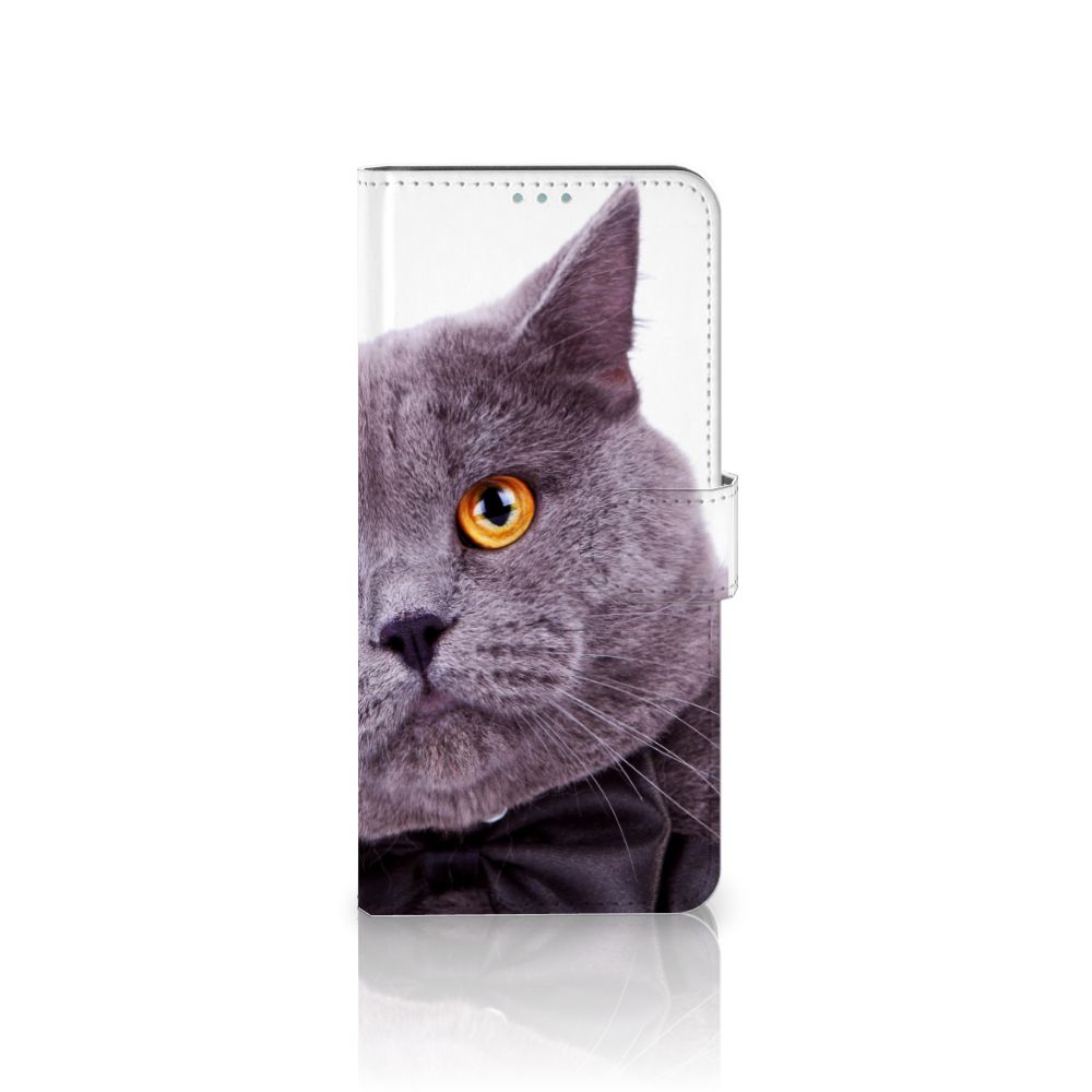 Nokia 3.4 Telefoonhoesje met Pasjes Kat