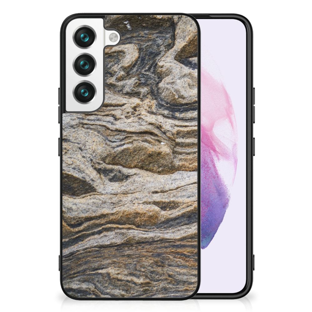 Samsung Galaxy S22 Marmeren Print Telefoonhoesje Steen