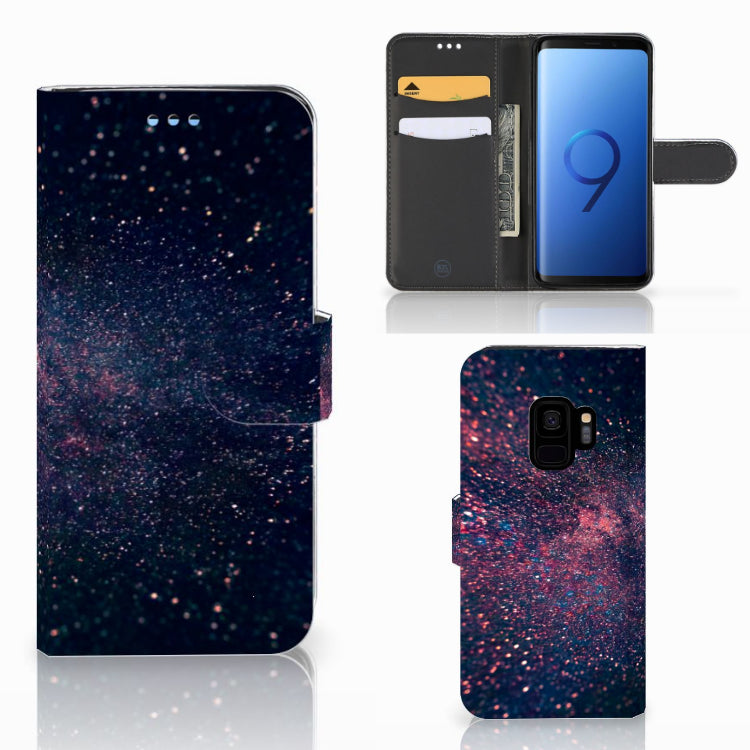 Samsung Galaxy S9 Book Case Stars