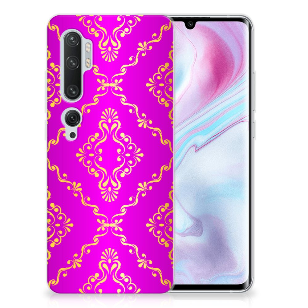 Siliconen Hoesje Xiaomi Mi Note 10 Pro Barok Roze B2C Telecom