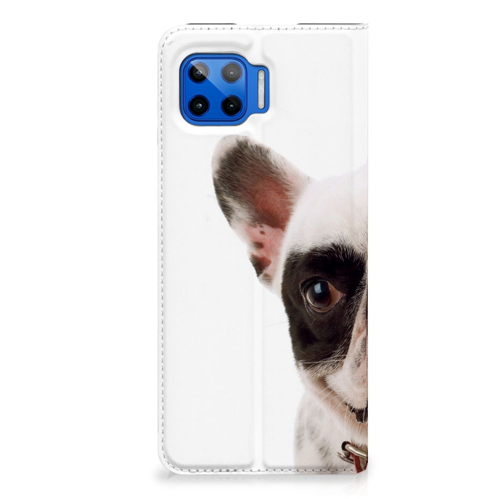 Motorola Moto G 5G Plus Hoesje maken Franse Bulldog - B2C Telecom
