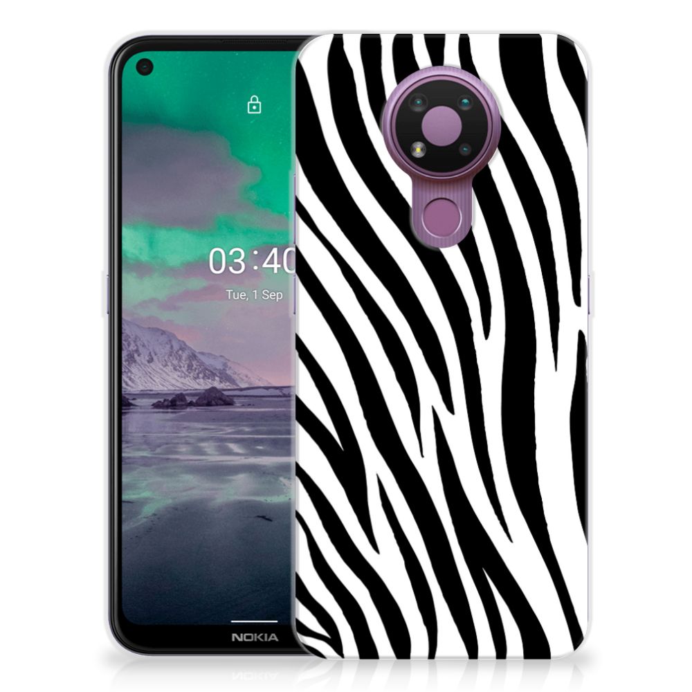 Nokia 3.4 TPU Hoesje Zebra B2C Telecom