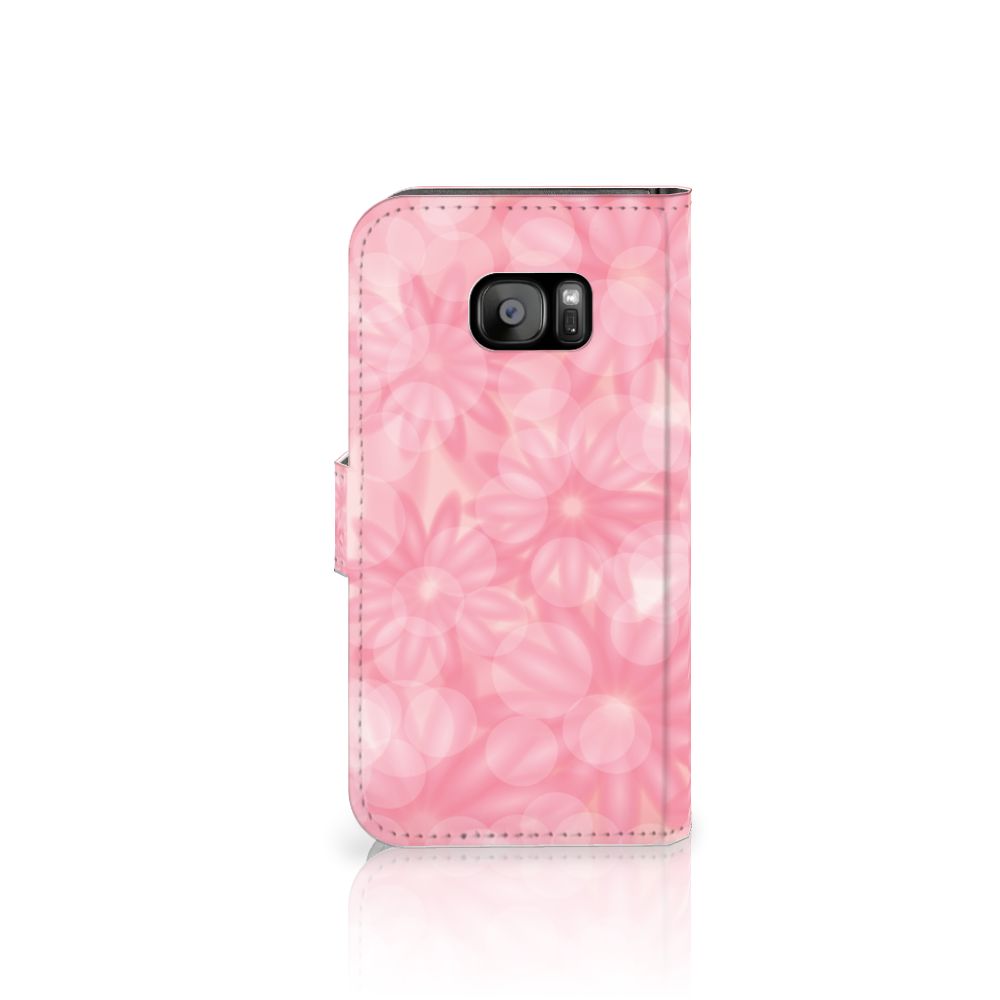 Samsung Galaxy S7 Edge Hoesje Spring Flowers