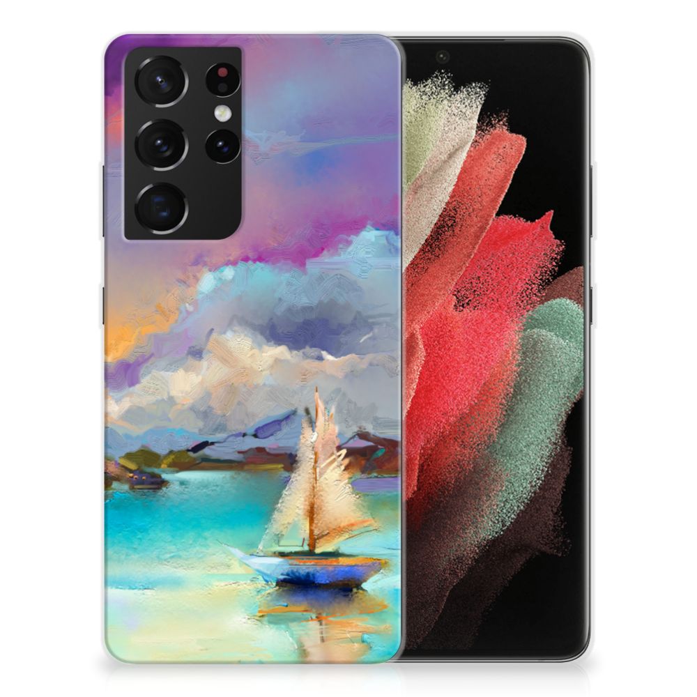 Hoesje maken Samsung Galaxy S21 Ultra Boat B2C Telecom