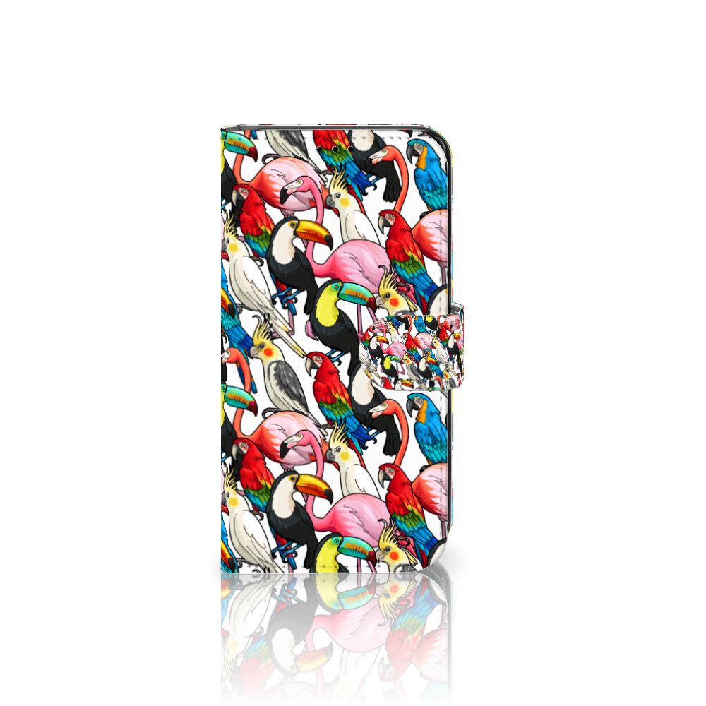 Samsung Galaxy S7 Edge Telefoonhoesje met Pasjes Birds