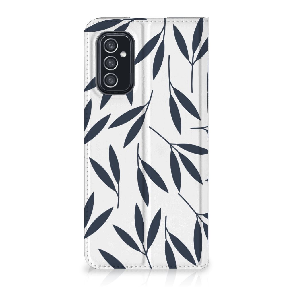 Samsung Galaxy M52 Smart Cover Leaves Blue - B2C Telecom