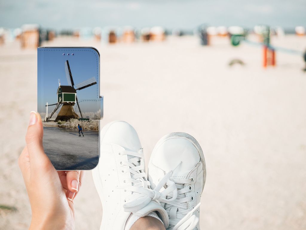 Samsung Galaxy S10e Flip Cover Schaatsers
