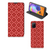 Samsung Galaxy A31 Hoesje met Magneet Batik Rood - B2C Telecom