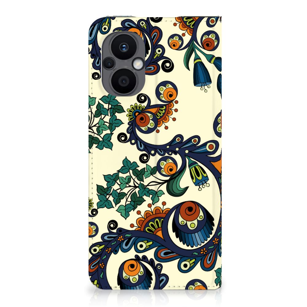 Telefoon Hoesje OPPO Reno8 Lite Barok Flower - B2C Telecom