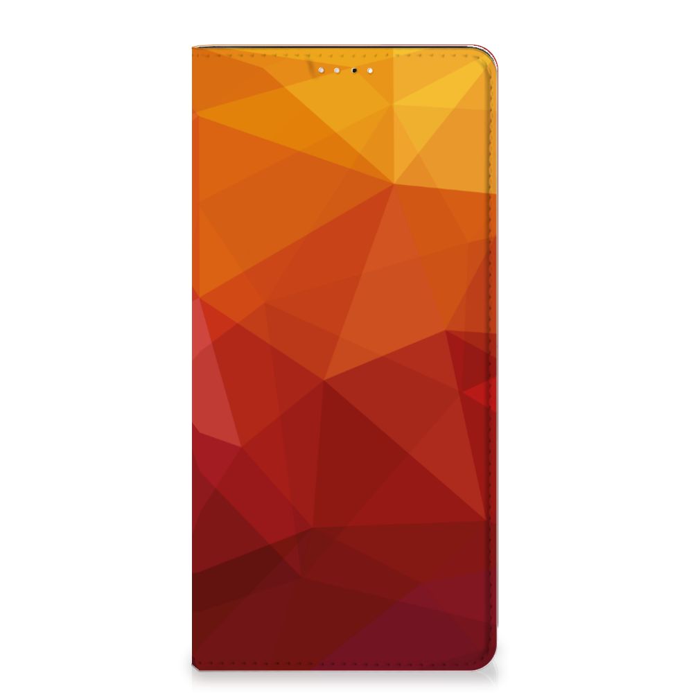 Stand Case voor Samsung Galaxy A33 5G Polygon Red - B2C Telecom