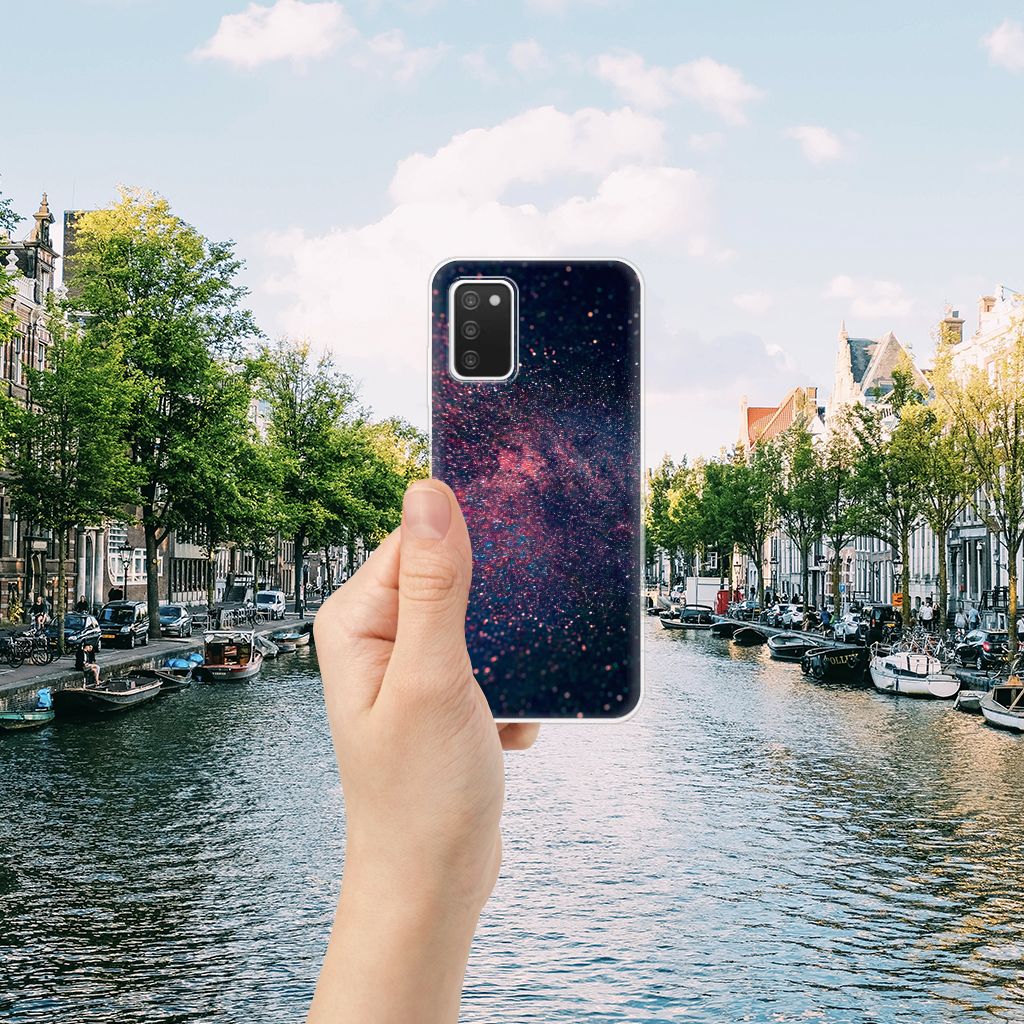 Samsung Galaxy A03S TPU Hoesje Stars