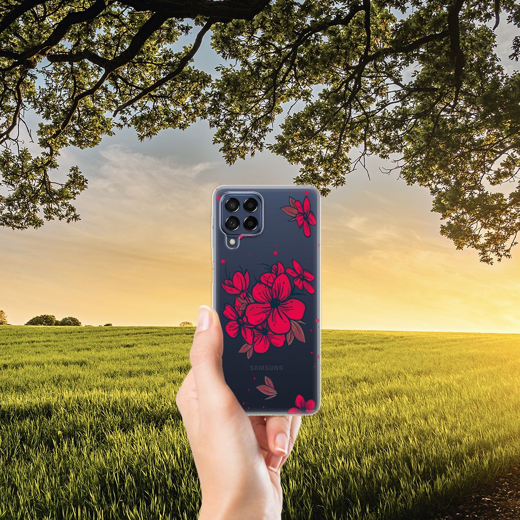 Samsung Galaxy M53 TPU Case Blossom Red B2C Telecom