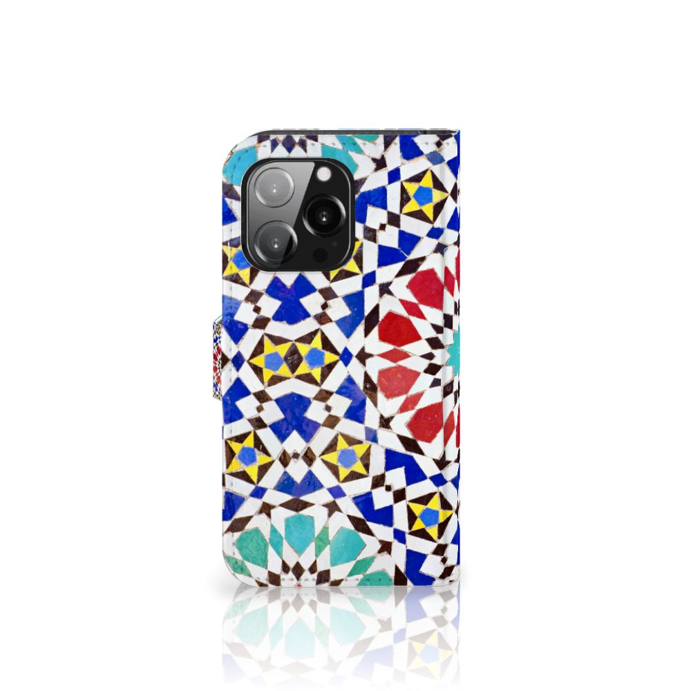 iPhone 13 Pro Bookcase Mozaïek