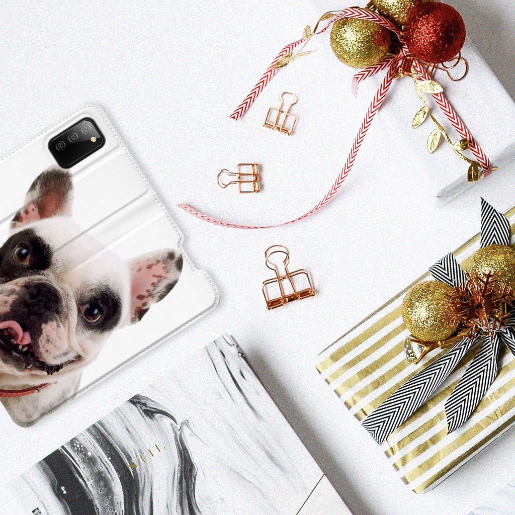Samsung Galaxy M02s | A02s Hoesje maken Franse Bulldog - B2C Telecom