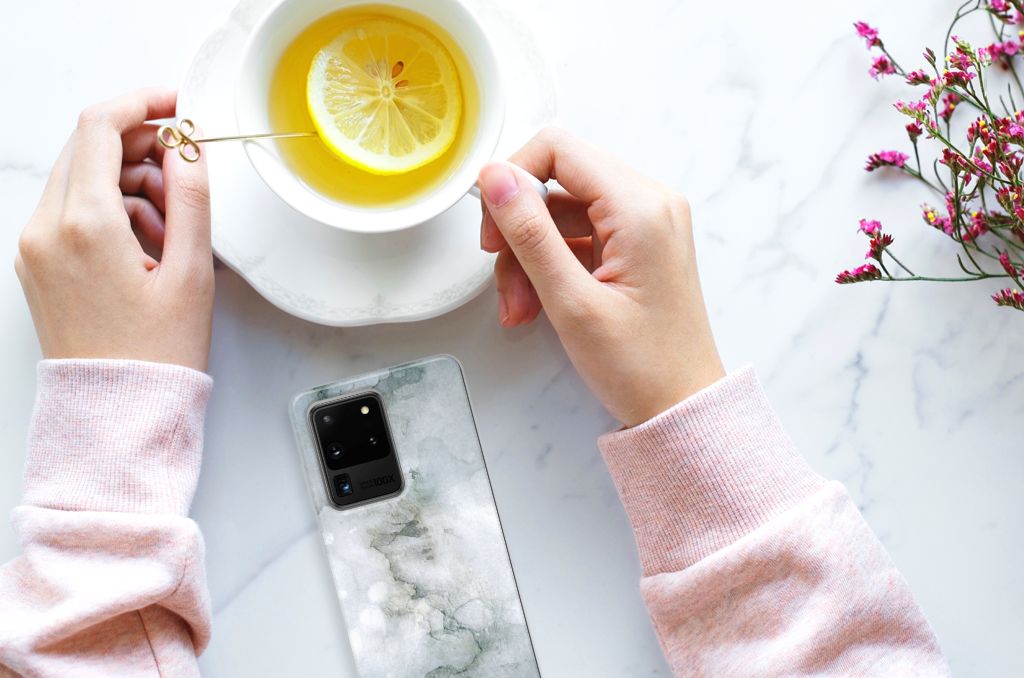 Hoesje maken Samsung Galaxy S20 Ultra Painting Grey B2C Telecom