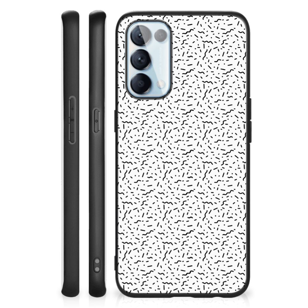 OPPO Reno5 5G | Find X3 Lite Back Case Stripes Dots B2C Telecom