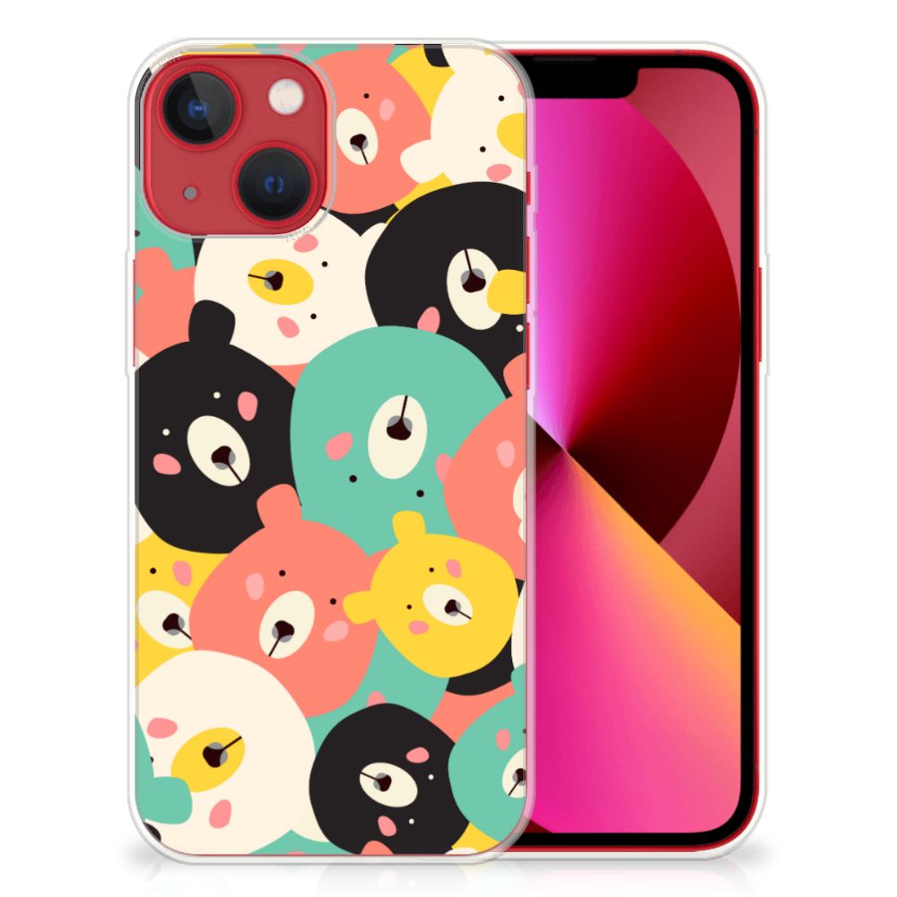Apple iPhone 13 Telefoonhoesje met Naam Bears B2C Telecom