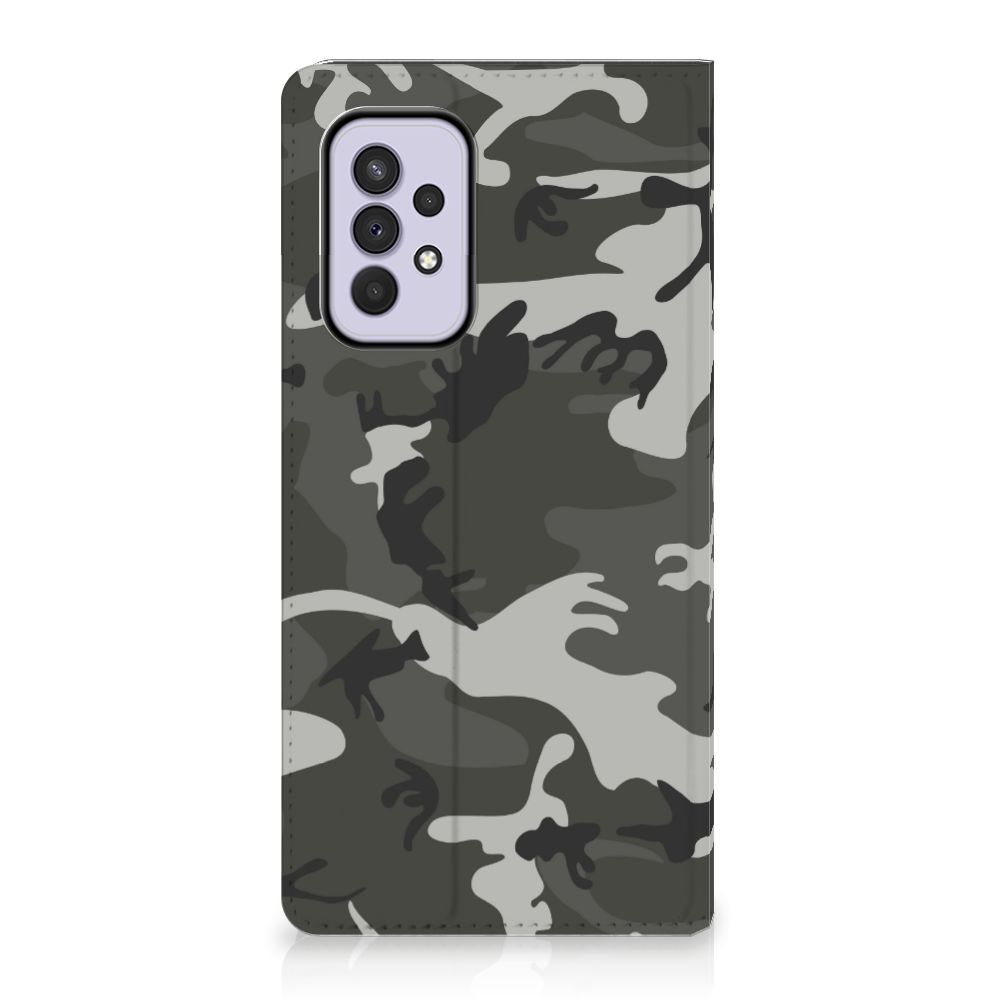 Samsung Galaxy A33 5G Hoesje met Magneet Army Light - B2C Telecom