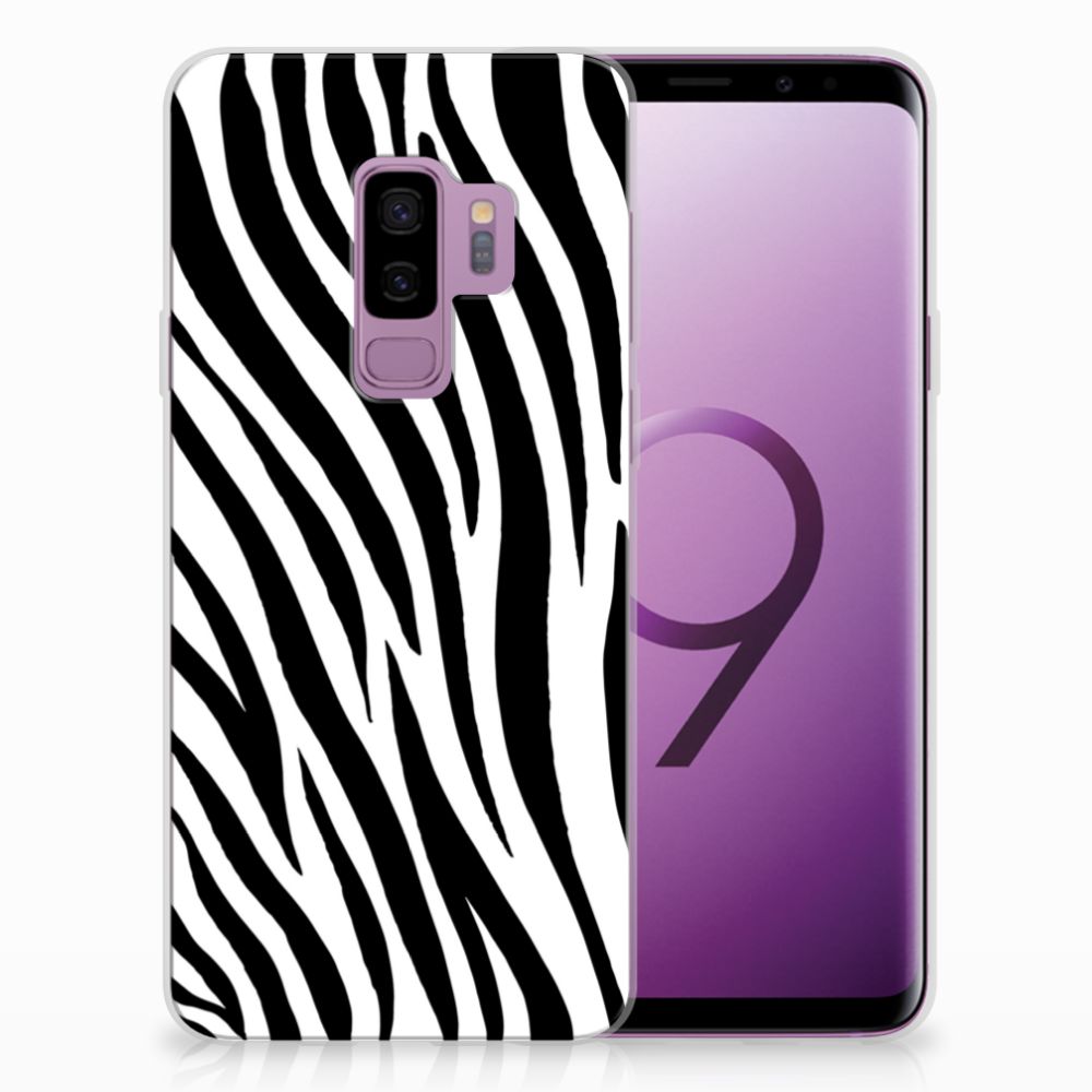 Samsung Galaxy S9 Plus TPU Hoesje Zebra