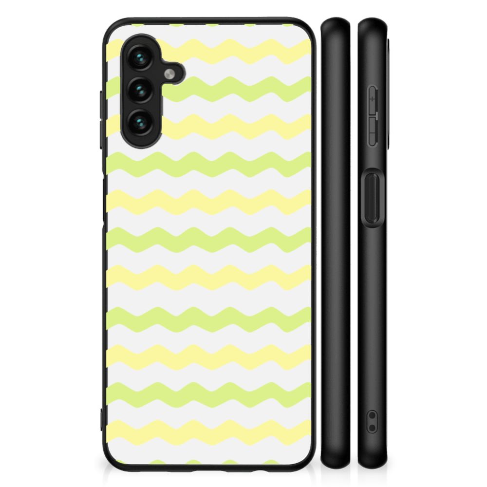 Samsung Galaxy A13 5G | A04s Back Case Waves Yellow