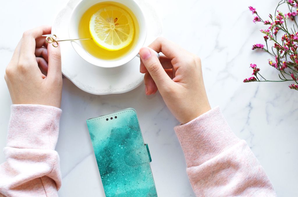 Hoesje Microsoft Lumia 650 Painting Blue
