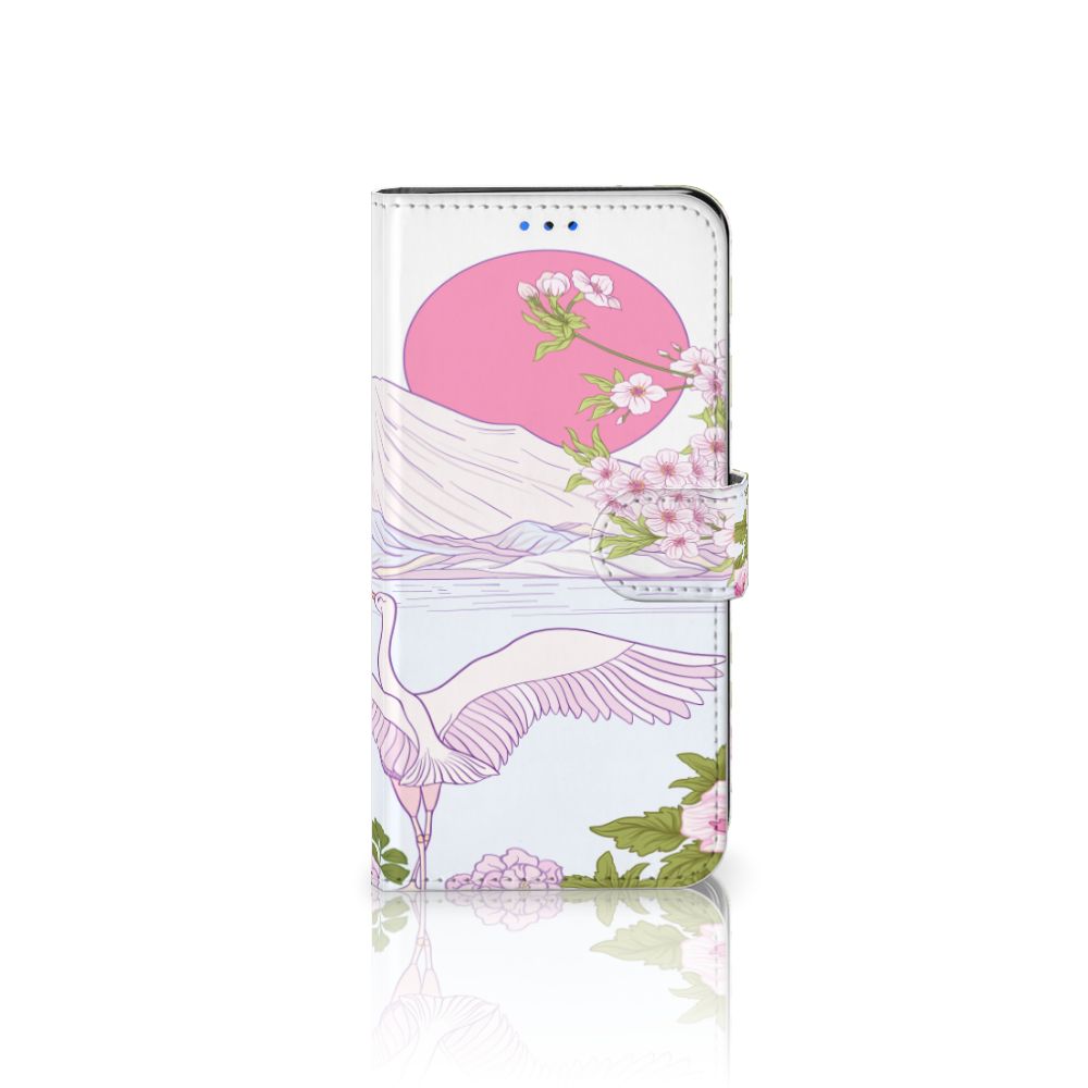 Huawei P Smart 2020 Telefoonhoesje met Pasjes Bird Standing