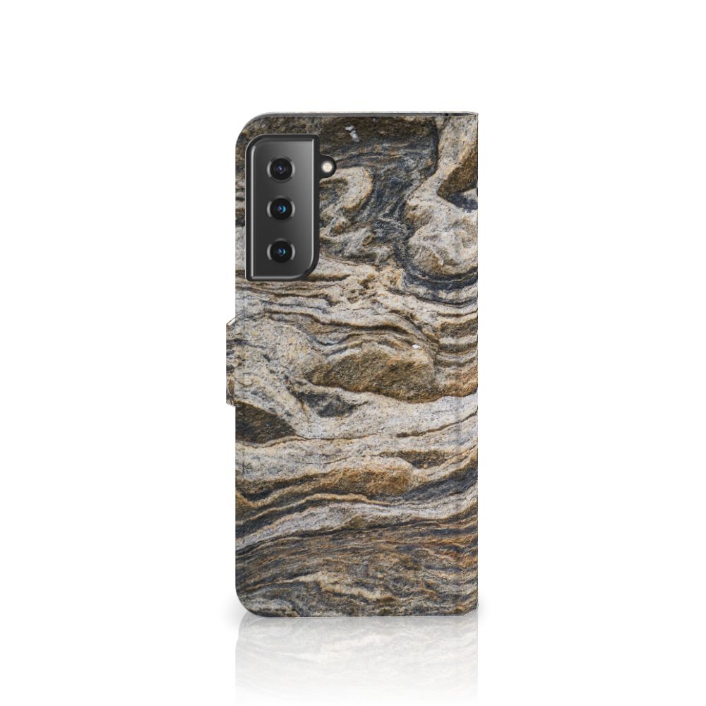 Samsung Galaxy S21 Plus Bookcase Steen
