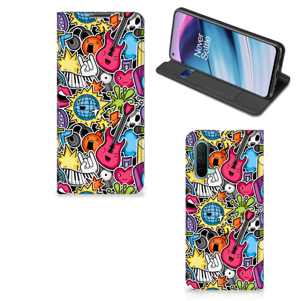 OnePlus Nord CE 5G Hippe Standcase Punk Rock - B2C Telecom