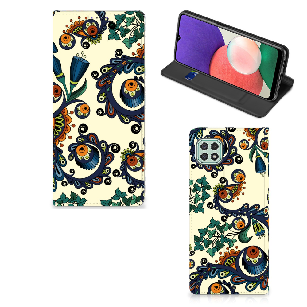Telefoon Hoesje Samsung Galaxy A22 5G Barok Flower - B2C Telecom