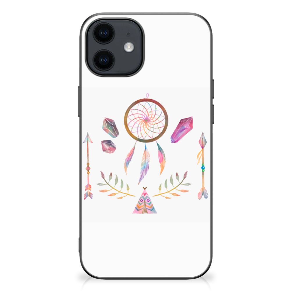 iPhone 12 Pro | 12 (6.1") Bumper Hoesje Boho Dreamcatcher