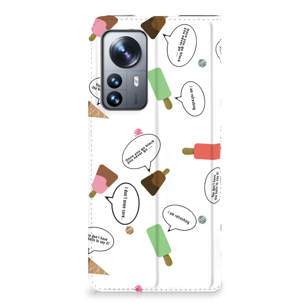 Xiaomi 12 Pro Flip Style Cover IJsjes - B2C Telecom